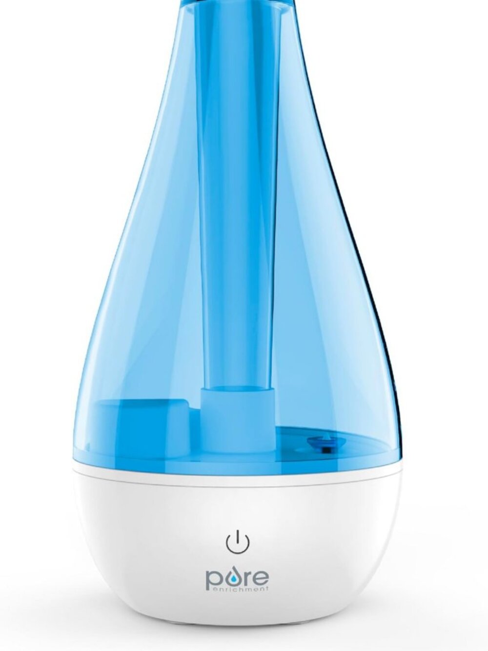 Compact Ultrasonic Cool Mist Humidifier - 2 Settings, Night Light, Auto